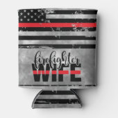 消防妻アメリカーナクーラーボックス 缶クーラー (正面)