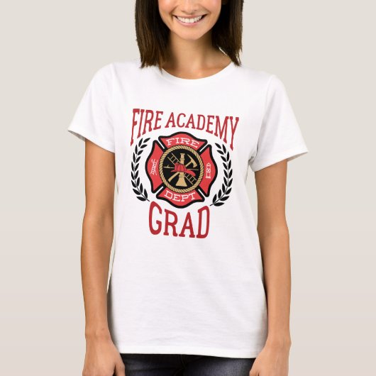 消防学校の卒業式 Tシャツ (正面)