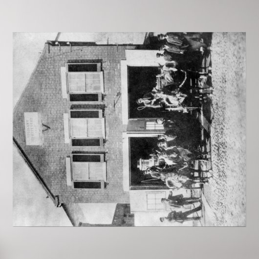 消防室外の設備付き消防士 ポスター (正面)