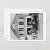 消防室外の設備付き消防士 ポストカード (正面/裏面)