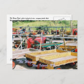 消防島，NYワゴンはがき ポストカード (正面/裏面)