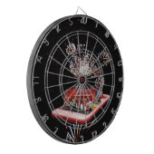 消防幻想アート ダーツボード (正面左)