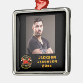 消防庁の紋章 メタルオーナメント (左)