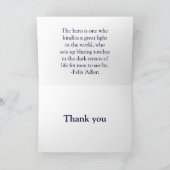 消防感謝してい士カード サンキューカード (内部)