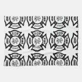 消防所長 キッチンタオル (横)