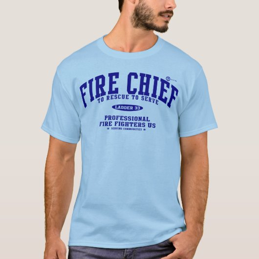 消防所長 Tシャツ (正面)
