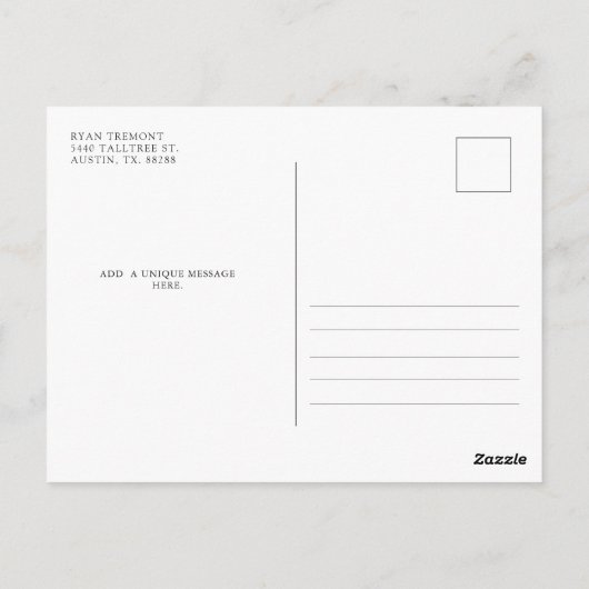 消防救助アカデミー オーダーメイド感謝カード ポストカード (裏面)