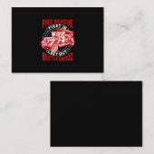 消防救助第一兄弟情谊消防员 名刺 (正面/裏面)