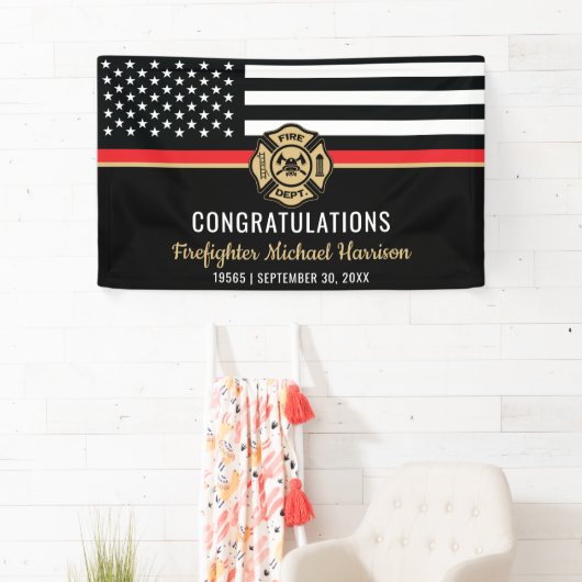 消防旗消防士院卒業党 横断幕 (インサイチュ)