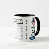 消防最高のパパ用の消防誕生日 マグカップ (正面右)