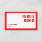 消防機器カスタムQR 名刺 (正面)