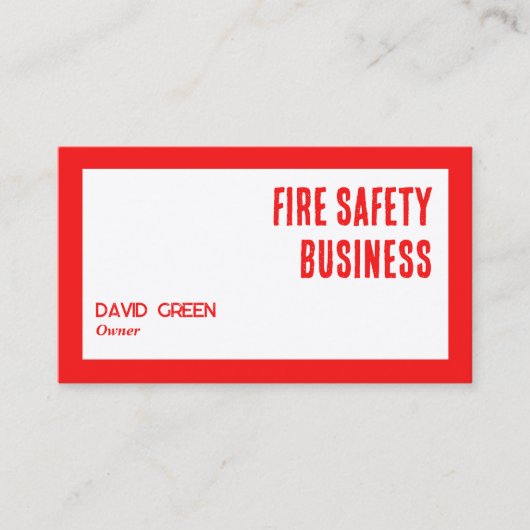 消防機器カスタムQR 名刺 (正面)