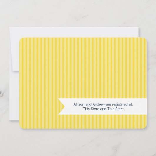 消防機関及びホースベビーシャワー 招待状 (裏面)