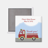 消防機関消防車カスタマイズ用磁石付 マグネット (正面/裏面)