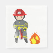 消防消火器 スタンダードランチョンナプキン (正面)