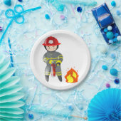 消防消火器 ペーパープレート (パーティー)