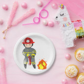 消防消火器 ペーパープレート (パーティー)