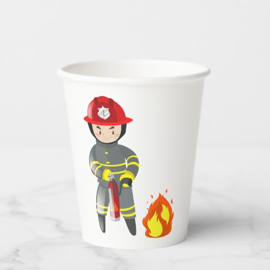 消防消火器 紙コップ (正面)