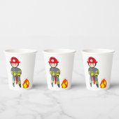 消防消火器 紙コップ