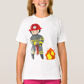 消防消火器 Tシャツ (正面)