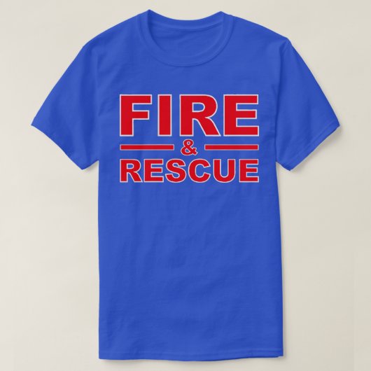 消防消防消防士の子供たち若者アダルト Tシャツ (デザイン正面)