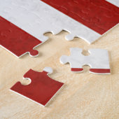 消防消防消防救助部アメリカ国旗カスタム ジグソーパズル (側面)