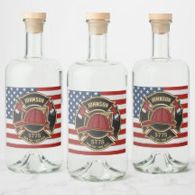 消防消防消防救助部アメリカ国旗カスタム