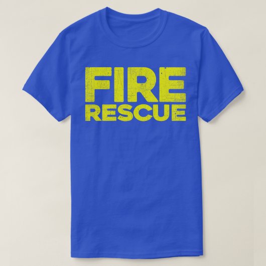 消防消防消防消防消防士 Tシャツ (デザイン正面)