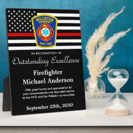 消防消防署ロゴ認定賞 フォトプラーク