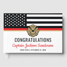 消防消防署退職パーティー ゲストブック