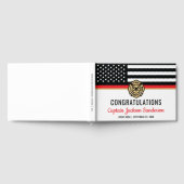 消防消防署退職パーティー ゲストブック (全面)