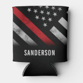 消防消防署退職パーティー 缶クーラー (正面)