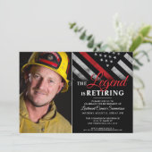 消防消防署退職者写真 招待状 (スタンド正面)