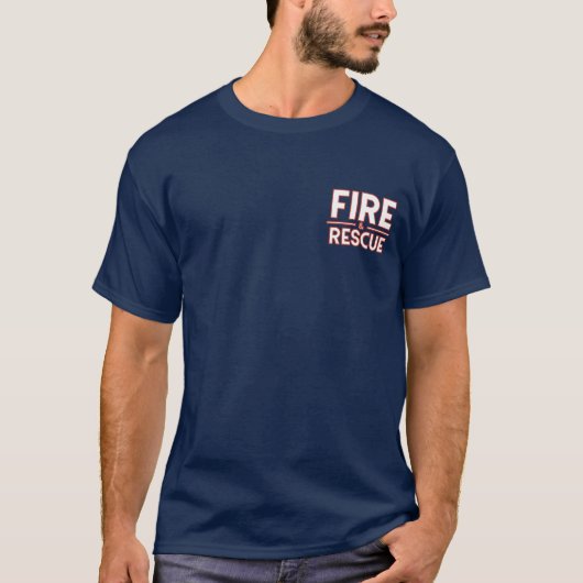 消防消防署 Tシャツ (正面)