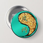 消防犬の年 缶バッジ (正面&裏面)