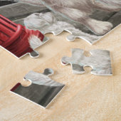 消防犬 ジグソーパズル (側面)