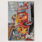 消防犬 ジグソーパズル (縦)