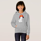 消防犬，消防士，ダルマチア，かわいい犬 (正面フル)