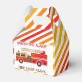 消防用主火トラック消防車 フェイバーボックス (裏面サイド)