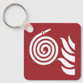 消防用安全標識 キーホルダー (正面)