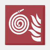 消防用安全標識 マグネット (正面)