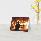 消防用手綱 カード (黄色い花)