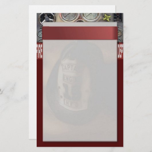 消防用文房具 便箋 (正面/裏面)