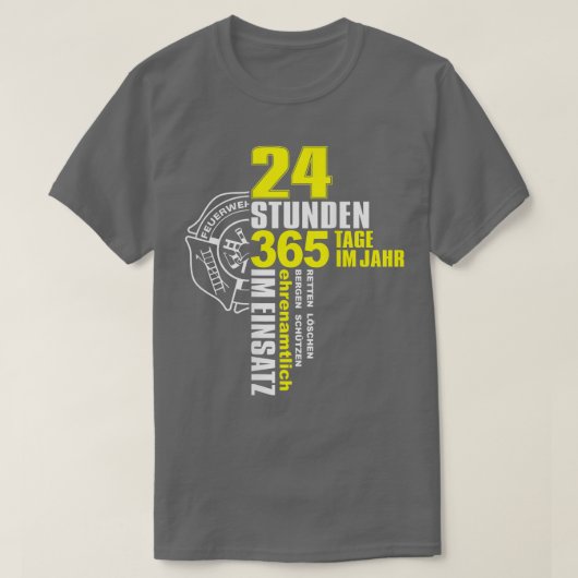 消防用緊急通報112緊急通報D Tシャツ (デザイン正面)
