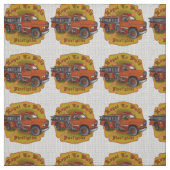 消防用織物に忠実な消防車 ファブリック (見本)