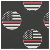 消防用薄型レッドライン旗消防救助隊 ファブリック (クローズアップ)