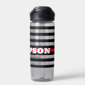 消防用薄型レッドライン水ボトル ウォーターボトル (背面)