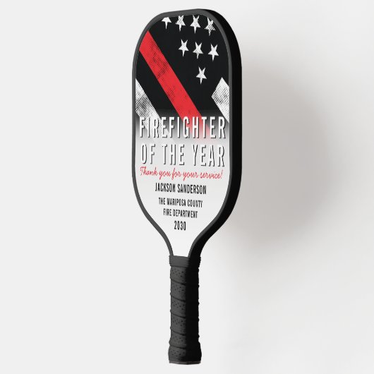 消防用赤線フラグ従業員の認識 ピックルボールラケット (左)
