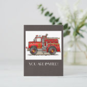 消防用軽石救助トラック 招待状 (スタンド正面)