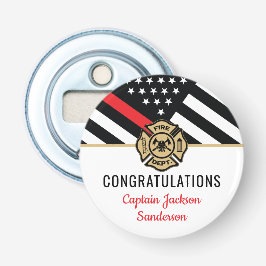 消防省消防士退職パーティー 栓抜き